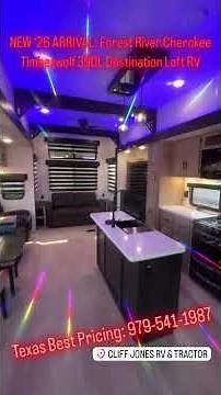 AMAZING NEW 2026 ARRIVAL: 2026 Forest River Cherokee Timberwolf 39DL Destination Loft Travel Trailer