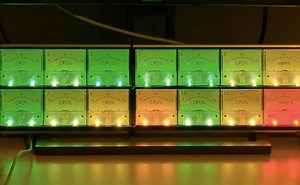 Analog gauge array helps evaluate compilation efficiency | Arduino Blog