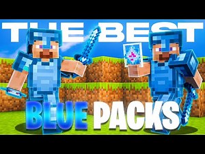 The BEST blue Texture Packs for 1.21+
