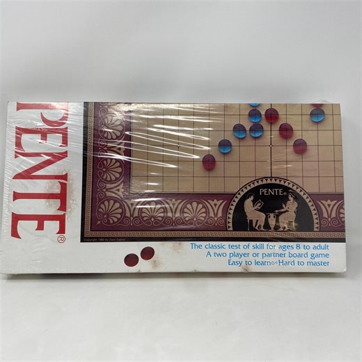 Vintage 1983 Pente Board Game. New Old Stock. in Original Factory Packaging. Never Opened. - Etsy