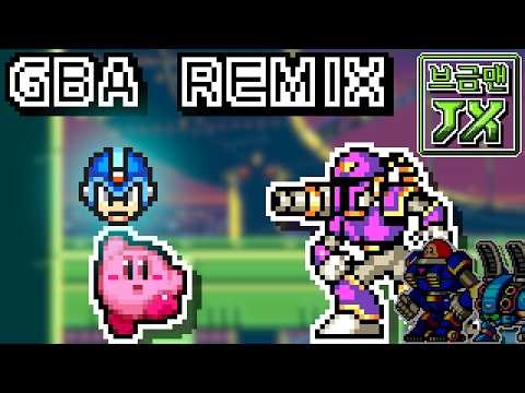 ⭐[GBA Remix]⭐Intro Stage(Highway Stage) - Mega Man X【Kirby GBA Style】