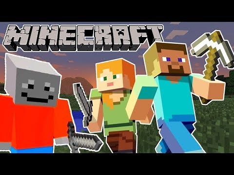 MY BEST FRIENDS TEACH ME MINECRAFT! | Multiplayer Minecraft Gameplay