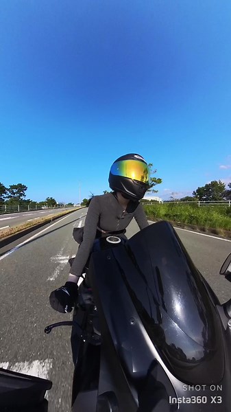 インスタ360買うてみた🫶🏻🫶🏻🤍 #yzf #yzfr6r #yamahar6 #yamaha #バイク #バイク乗り #スポーツバイク #バイク女子 #女子ライダー #kawasakininja #ツーリング #バイクに乗ろう