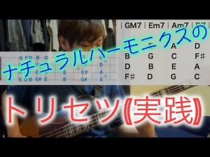 【ベースレッスン / ハーモニクス講座】ナチュラルハーモニクスの実際の使い方（Japanese Bass Lesson）