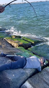 Freeport Jetty fishing. Jacks are in!!! Fish on yall!! #fyp | JimmyPhan