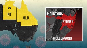 Queensland will shut the border to travellers from all of Greater Sydney, the Blue Mountains and Wollongong from 1am tomorrow. It's been a race against time today as state by state, borders started closing to NSW. #9News | 9 News Sydney
