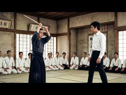 Kendo Master 7th Dan With Sword vs Bruce Lee Bare Hands — Kyoto 1970 — 8 Seconds Disarmed