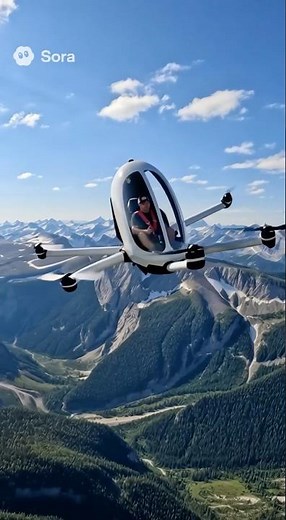 I’m so excited about the possibility of flying a drone that’s big enough for me to sit in! #ultimate