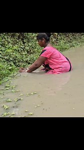 1.2M views · 5.1K reactions | Amazing Village Women Big fish catching #reels #Fishing #shorts #facebook #viral | Village Women fishing Channel | Facebook