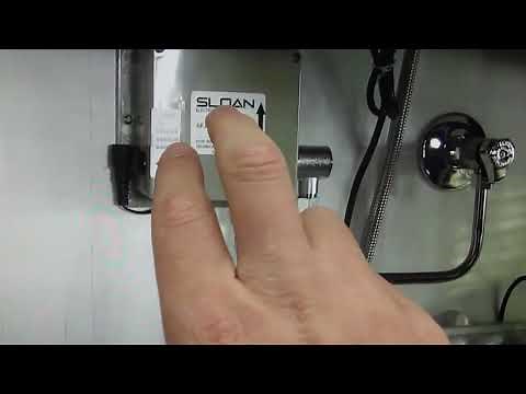 Sloan Automatic Faucet Not Working | Sensor Control Module Replacement