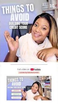 How to build your credit score from scratch
