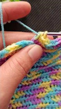 Super fast crochet baby blanket. Very easy. You love it. #crochet #knitting