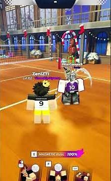Tutorial teaching how to play Team Skip Kyamo in Volleyball Legends #volleyballlegends #roblox