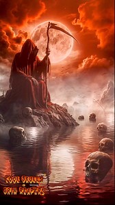 4.4K views · 131 reactions | #grimreaper #artwork #grimreaperart #3d #skullart #skull | Cool Skulls & Grim Reapers | Facebook