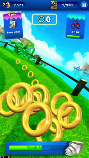 Sonic Dash Ama AŞIRI HIZLI ⚡