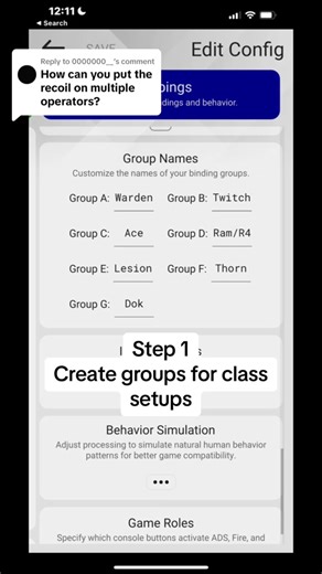 Replying to @0000000__ How to set up recoil configs using groups #xim #ximmatrix #ximcentral #antirecoil #ximbypass #mousetrapmethod #rainbowsixsiege #rainbowsix #fyp #tutorial #ximhelp #ximtutorial