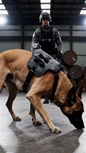 This Trainer Commands Tactical K9s Like a Pro 🛡️