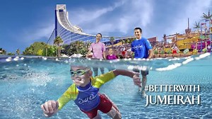 1.5M views · 2.4K reactions | You’ll be everyone’s favourite when you book a #staycation at any Jumeirah hotel. Sun, sand, sea and unlimited access to Wild Wadi Waterpark. UAE residents receive up to 25% off room rates from AED 1,050/night, with two meals included. #mydubai #betterwithjumeirah #wildwadi | Jumeirah Beach Hotel | Facebook