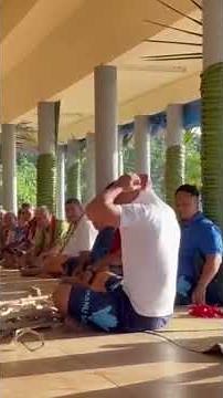 Samoan way of doing lauga and ava ceremony❤️