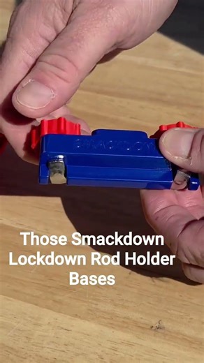 Lock Down Your Rod Holder Bases. With those Rock-Solid Smackdown Bases. ONLY at Smackdown.