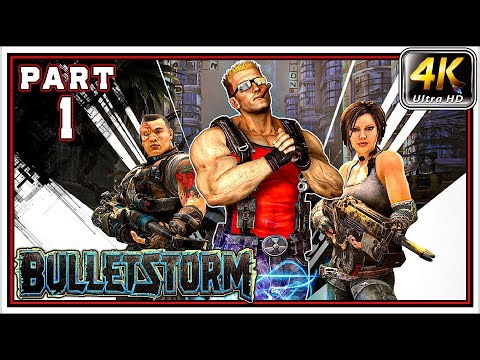 DUKE NUKEM'S BULLETSTORM TOUR Full Gameplay Walkthrough PART 1 - The Prologue [4K 60FPS]