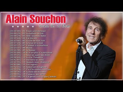 Alain Souchon Greatest Hits || Alain Souchon Best Of || Alain Souchon Full Album
