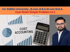 Explaning the Concept of Cost Sheet and details format Explanation