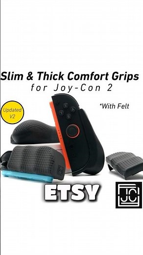 Joy-Con Grip Upgrade? Slim & Thick V2 Unboxed in 60 Seconds!