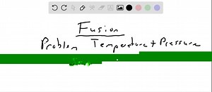 Some engineers and physicists have been working to solve the world's energy supply problem by constructing power plants that would convert globally plentiful hydrogen to helium. Our Sun seems to have solved this problem. On Earth, what is the major obstacle to this solution? | Numerade