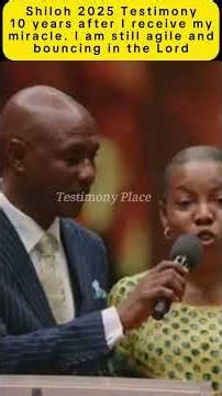 10 years after I receive my miracle. I am still agile and bouncing in the Lord