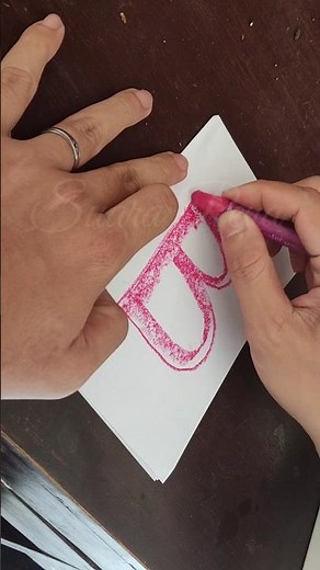 how to write the letter B nicely #writingnames #art #calligraphy #viral