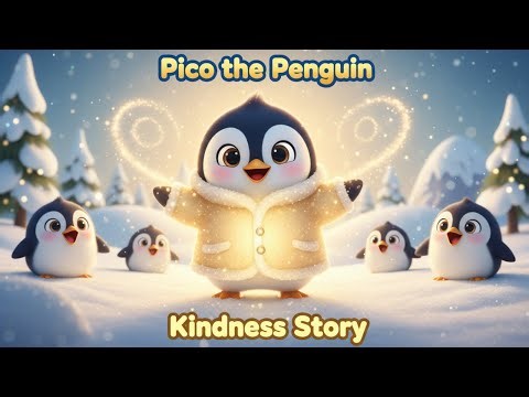 Pico the Penguin and the Warm-Hearted Coat | Kindness Moral Story for Kids