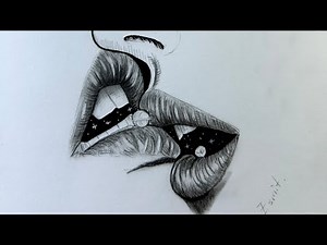 Aprende a dibujar labios y boca realistas paso a paso