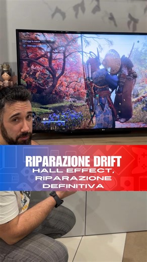 🎮 Riparazione DualSense drift – Modifica Hall Effect definitiva Se il tuo controller DualSense soffre di drift analogici, la soluzione definitiva esiste. Eseguiamo la riparazione DualSense drift con potenziometri Hall Effect, una modifica professionale che elimina l’usura meccanica alla radice. 🔧 Vantaggi della modifica Hall Effect: ✅ Drift eliminato in modo definitivo ✅ Nessun contatto meccanico ✅ Maggiore precisione e controllo ✅ Affidabilità nel tempo, anche con uso intensivo ✅ Soluzione id
