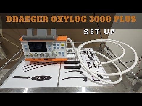 Oxylog 3000 Plus Ventilator - How To Set Up For Use