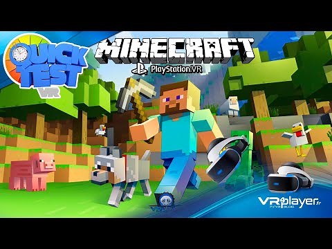[TEST] MINECRAFT VR sur PlayStation VR PSVR : Alors, ça vaut quoi ?