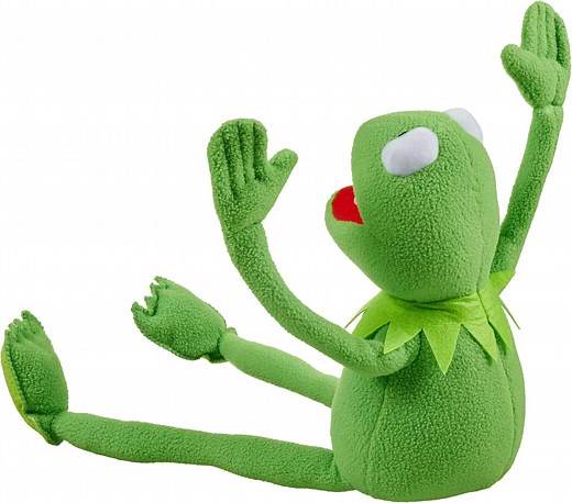 40 cm The Muppets Kermit Frog Soft Stuffed Plush Figure - Walmart.ca