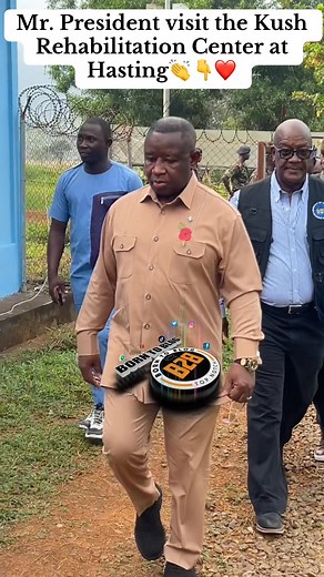 Mr. President visit the Kush Rehabilitation Center at Hasting👏👇 | BORN 2 BLOG
