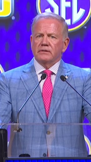 14K views · 80 reactions | LSU Head Coach Brian Kelly Highlights Changes In CFB: None More Than Texas & Oklahoma Joining SEC #lsu #lsufootball #collegefootball #secfootball | Are You Serious Sports Network | Facebook