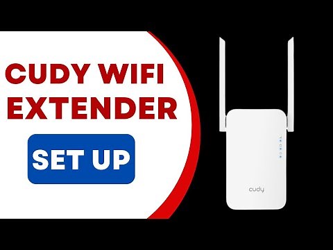 How to Configure & Setup Cudy Dual Band WiFi Range Extender?