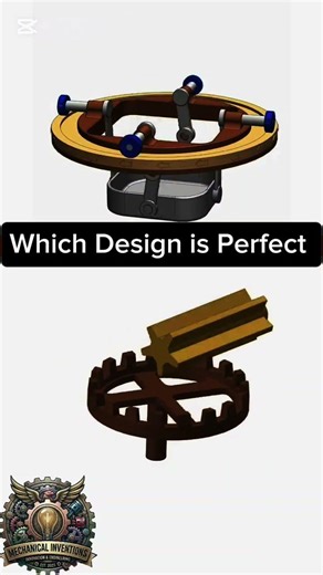 Which Design is Perfect? ⚙️ Genius Mechanical Inventions #shorts