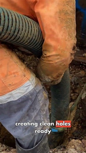 A Super Soil Suction Solution - Vacuum Excavation for Piles! 🧰