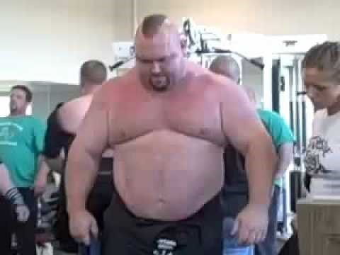 BIG DAWG - Massive Powerlifter Weighs In - Looped Video - Real Thick TV