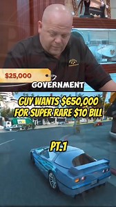 51_Guy wants $650,000 for super rare $10 bill Pt1 #pawnshop #pawnstars | pwnstarclips