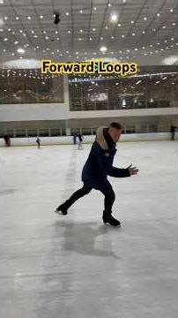 Forward Outside and Inside Loops #icedance #iceskating #figureskating #skating