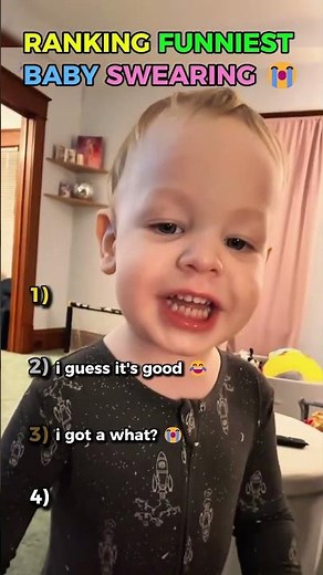 Ranking the Funniest Baby Swearing Moments Ever 😅