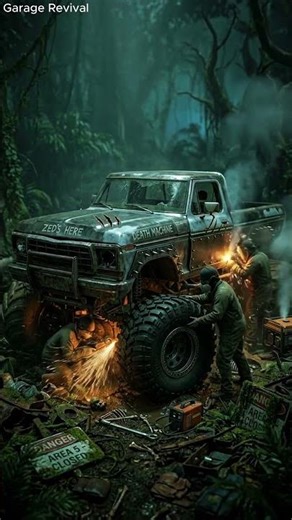 “I Found a Zombie Truck in the Jungle… What I Turned It Into Is INSANE! 😱🔥