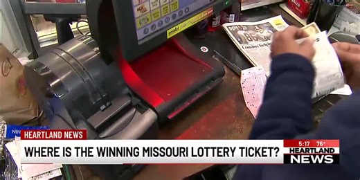 Where is the winning Missouri lottery ticket?