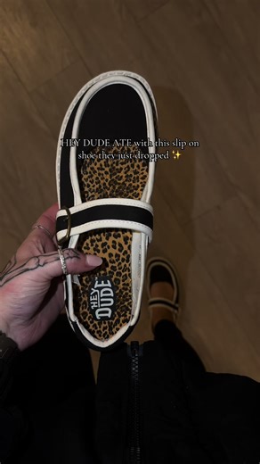 @HeyDude comfortable slip on shoe for women 🖤✨ | Hey Dude Shoes