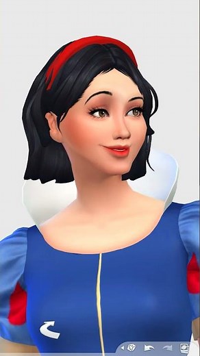 Snow White | The Sims 4 Disney Princess CAS (Create-A-Sim)